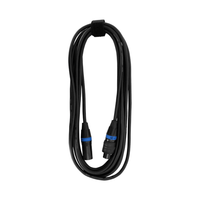 Hybrid CABHYB129 Dmx Cable XLR Male - XLR Female with IP65 Waterproof connectors 5m - 