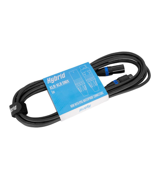 Hybrid CABHYB129 Dmx Cable XLR Male - XLR Female with IP65 Waterproof connectors 5m - 