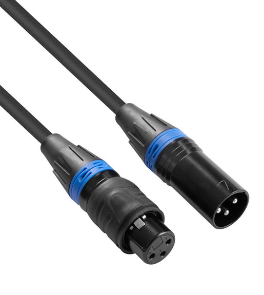 Hybrid CABHYB132 XLR Male - Xlr Female Dmx Lighting Cables waterproof connectors 3m - 