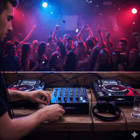 Hybrid CM3UFX DJ mixer 3 +1 Channel with USB and Effects - 