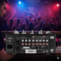 Hybrid CM3UFX DJ mixer 3 +1 Channel with USB and Effects - 