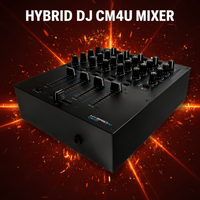 Hybrid CM4U DJ Mixer 4 Channel with USB - 