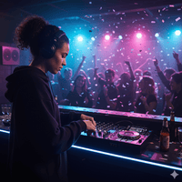 Hybrid CM4UFX DJ Mixer 4 + 1 Channel with USB and Effects - 