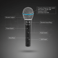 Hybrid D - 1 MKII Handheld Microphone - 