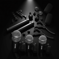 Hybrid DK5 Drum Microphone Kit Five Pieces - 