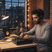 Hybrid DM3P 3 + 1 Channel DJ Mixer - 6009704686279