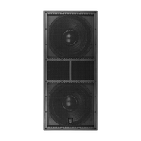 Hybrid+ DS218 - 2400/ASS Dual 18″ 2400W Bass Bin Speaker - 