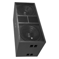 Hybrid+ DS218 - 2400/ASS Dual 18″ 2400W Bass Bin Speaker - 