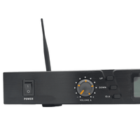 Hybrid G-DV MICHYB062 Dual 2.4GHz Wireless Microphone System - 