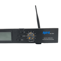 Hybrid G-DV MICHYB062 Dual 2.4GHz Wireless Microphone System - 