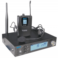 Hybrid G-SV MICHYB066 2.4GHz Wireless Headset Microphone System - 