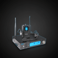 Hybrid G-SV MICHYB066 2.4GHz Wireless Headset Microphone System - 