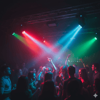 Hybrid HSS 7.4 - Stage Spot Parcan Stage Light - 