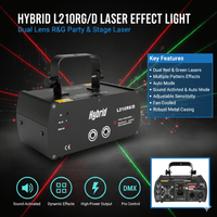 Hybrid L210RG/D Laser Light with Red/Green Laser - 