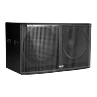 Hybrid LB218 MKIII Dual 18″ 800W Bass Bin Speaker - 