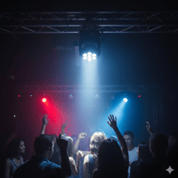 Hybrid LIGHYB009/HMH7 Moving Head Disco Light - 