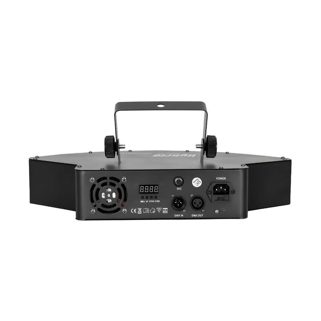 Hybrid LIGHYB101 Eight Beam MKII Disco Light Disco Lights - Philtron