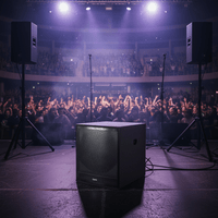 Hybrid LS18A Single 18 Active Subwoofer - 