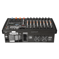 Hybrid M10800PUX 10 Channel Powered Desk Top Mixer - 