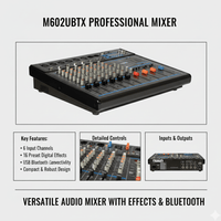 Hybrid M602UBTX Band Mixer - 