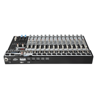 Hybrid MC16USB 12 + 2 channel Analogue Mixer. - 