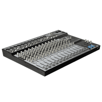 Hybrid MC16USB 12 + 2 channel Analogue Mixer. - 