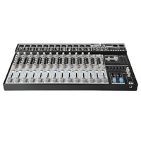 Hybrid MC16USB 12 + 2 channel Analogue Mixer. - 