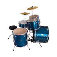Hybrid Mi Hd5 Lazer Blue 5 Piece Drum Kit - 