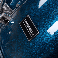Hybrid Mi Hd5 Lazer Blue 5 Piece Drum Kit - 