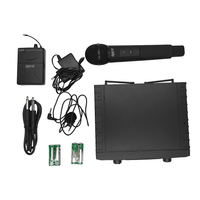 Hybrid MICHYB021/UDFL Wireless UHF Microphone System (Handheld & Lapel) - 