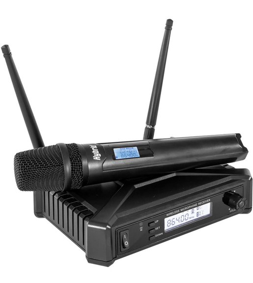 Hybrid MICHYB073 Wireless Microphone Single Handheld Variable Frequency - 