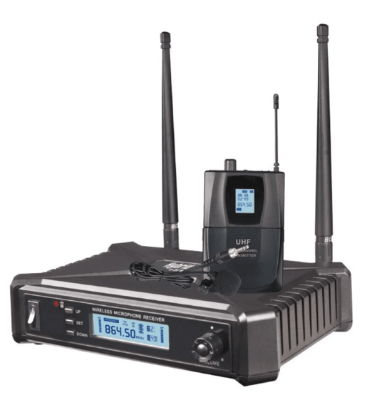 Hybrid MICHYB074 Microphone Wireless Single Lapel Variable Frequency U-SV B - 
