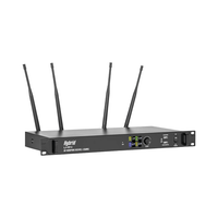 Hybrid MICHYB099/U-R4 UHF 4-Channel Wireless Microphone Receiver - 