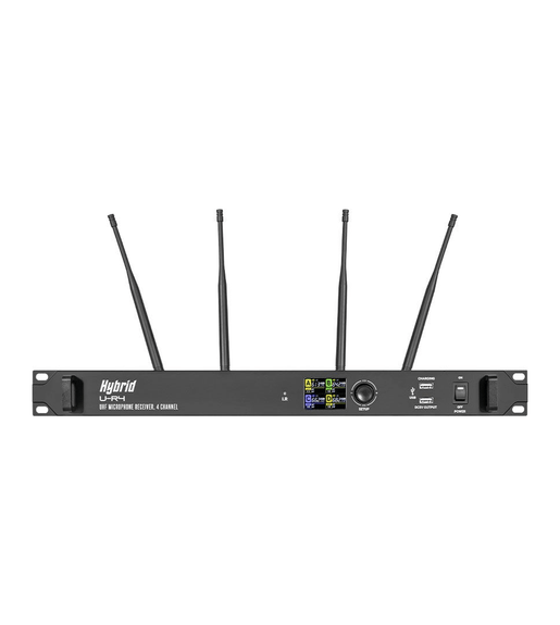 Hybrid MICHYB099/U-R4 UHF 4-Channel Wireless Microphone Receiver - 