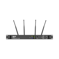 Hybrid MICHYB099/U-R4 UHF 4-Channel Wireless Microphone Receiver - 
