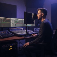 Hybrid MIS02 MKII - Medium Size Foldable Mic Isolation Shield - 