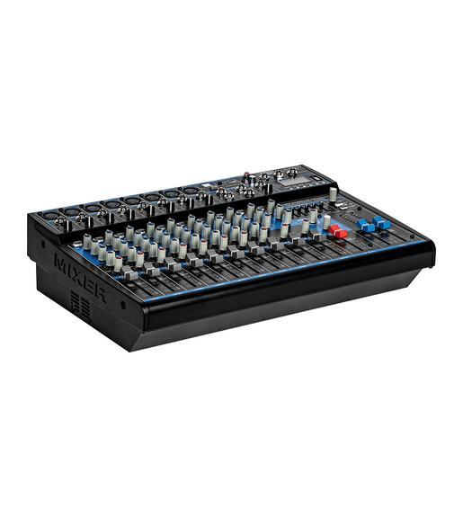 Hybrid ML1260PDUU is an 8 + 2 channel, 2 x 300W Powered Mixer - 