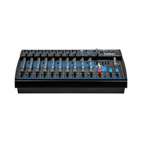 Hybrid ML1260PDUU is an 8 + 2 channel, 2 x 300W Powered Mixer - 