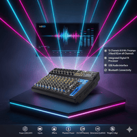 Hybrid ML1260PDUX Powered Mixer With USB - 