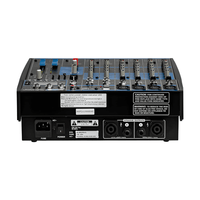Hybrid ML860 PDUU 6 Channel Powered Mixer with USB - 