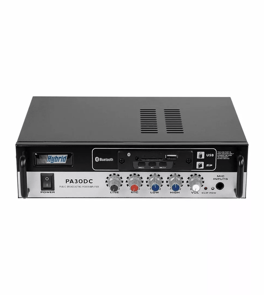 Hybrid PA30DC 100v Line PA Amplifier - 
