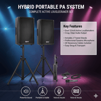 Hybrid Party Starter 15 - DSP Combo PA System - 