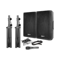 Hybrid PartyBox15 - DSP 2 Way Active Speaker Combo Kit - 