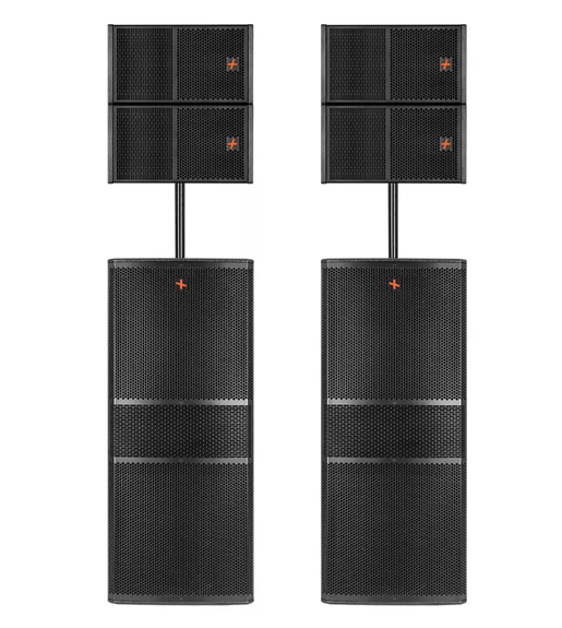Hybrid+ PLA10 & PK218s Combo Speakers - 