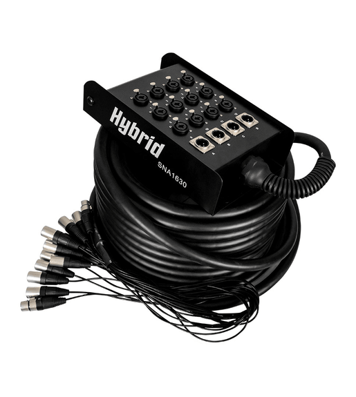Hybrid SNA1630 12in + 4return - 30M Snake Cable - 
