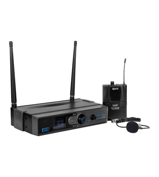 Hybrid U-DV MICHYB027 Dual UHF Wireless Microphone System - 