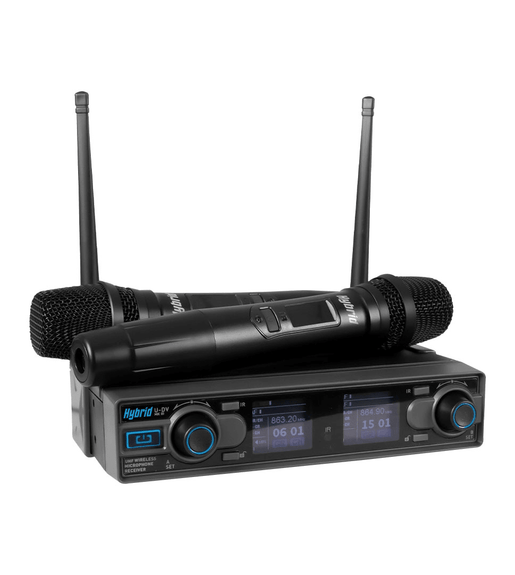 Hybrid U - DV MK3 Dual Handheld Wireless Microphone - 