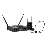 Hybrid U - SF B Headset Wireless Microphone System - 
