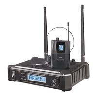 Hybrid U - SV B Headset Wireless Microphone System - 