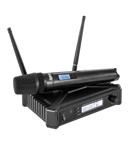 Hybrid V-DF MICHYB052 Dual VHF Wireless Microphone System - 